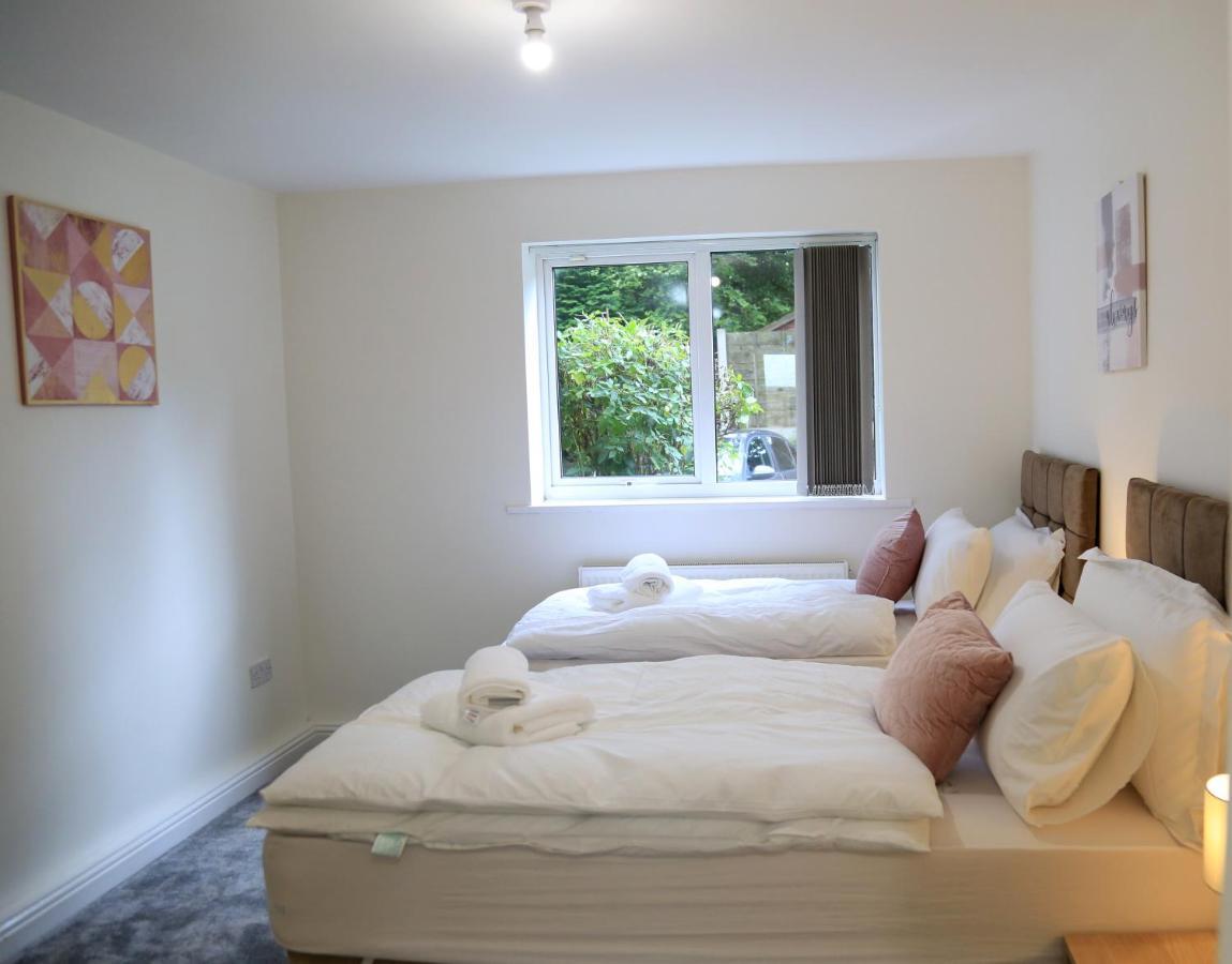Gorgeous ground floor apartment + free parking Manchester Buitenkant foto